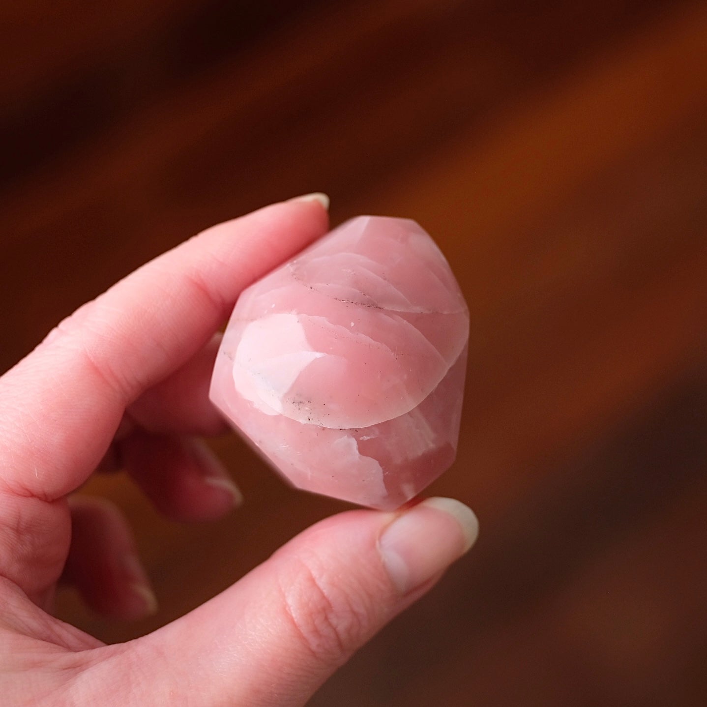 Rare Guava Quartz Freeform | Pink Quartz Crystal Freeform