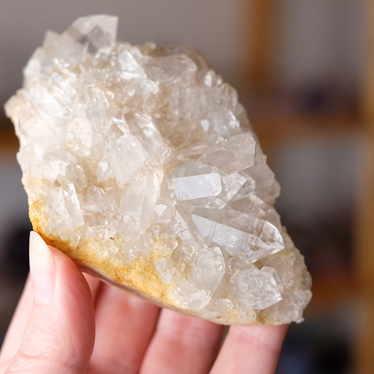 Himalayan Quartz Cluster | Clear Quartz Crystal Specimen