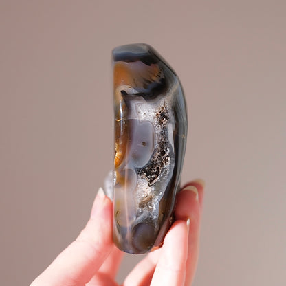Druzy Agate Heart | Druzy Geode Crystal Heart | Agate Geode