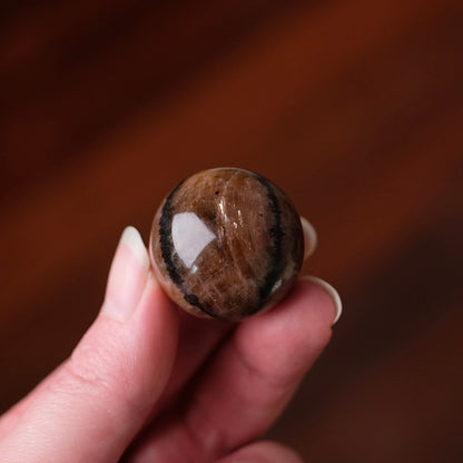 Chiastolite Sphere | Andalusite Crystal Sphere