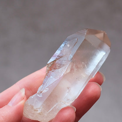 Smokey Lemurian Quartz Point | Lemurian Crystal Point With Keys