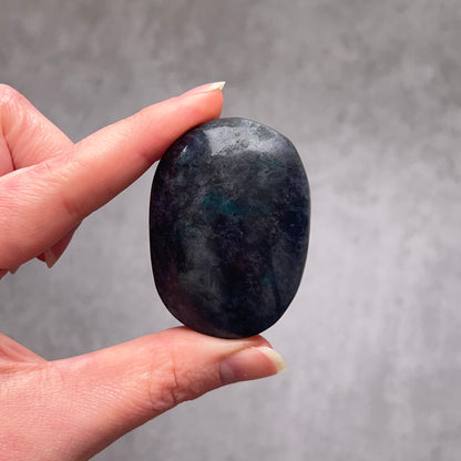 Iolite & Spinel Palm | Cordierite Crystal Palmstone