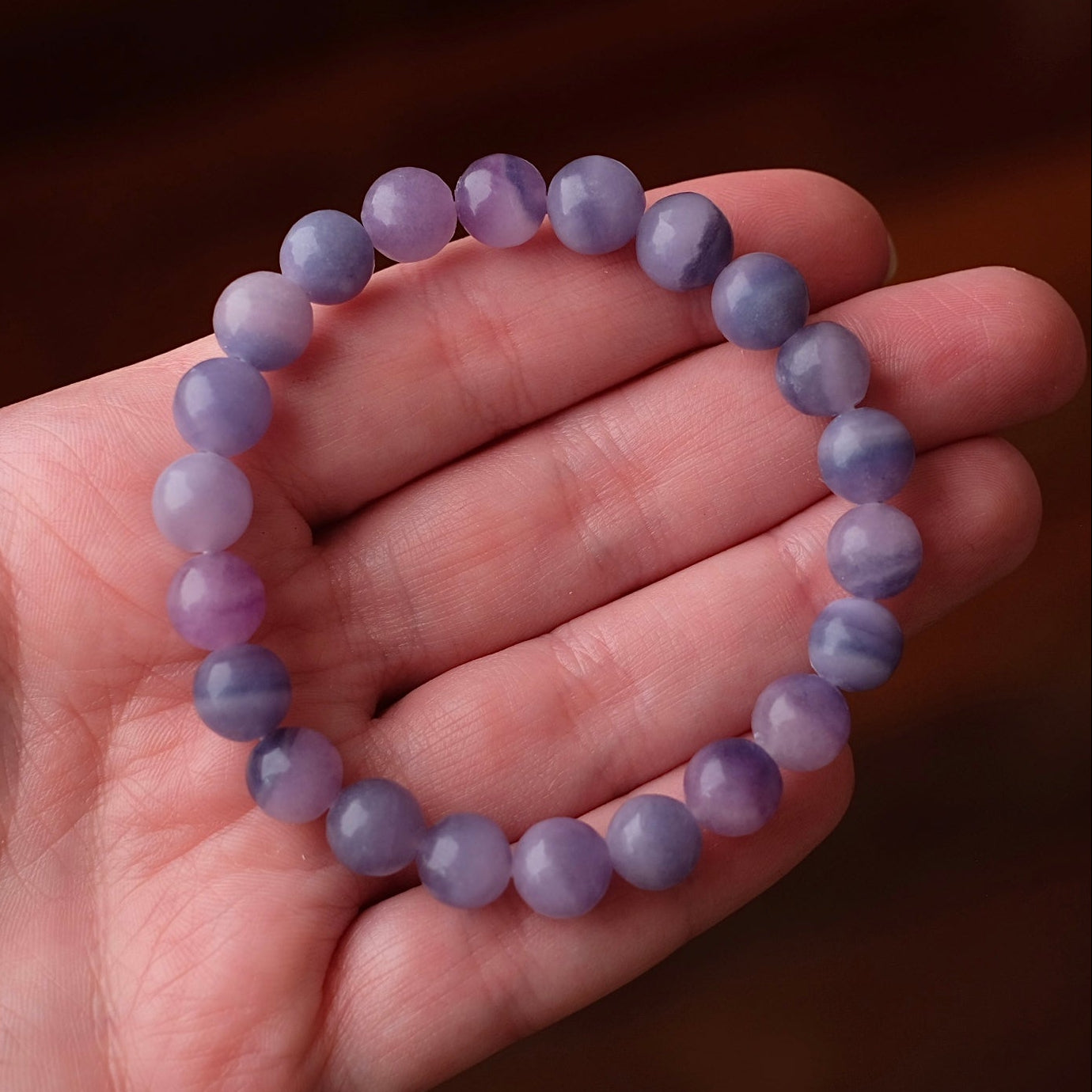 Silk Fluorite Bracelet | Silky Fluorite Crystal Bracelet