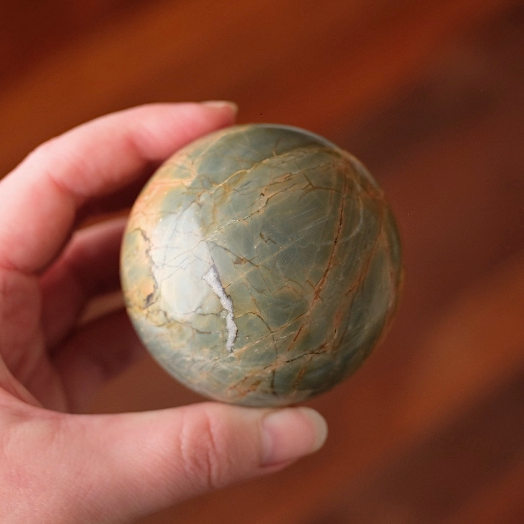 Cherry Creek Jasper Sphere | Jasper Crystal Sphere