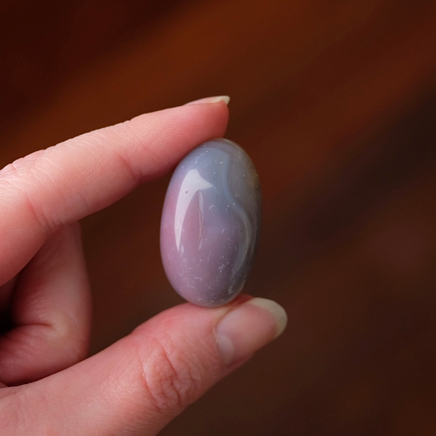 Swazi Agate Tumble | Mozambique Agate Tumbled Crystal