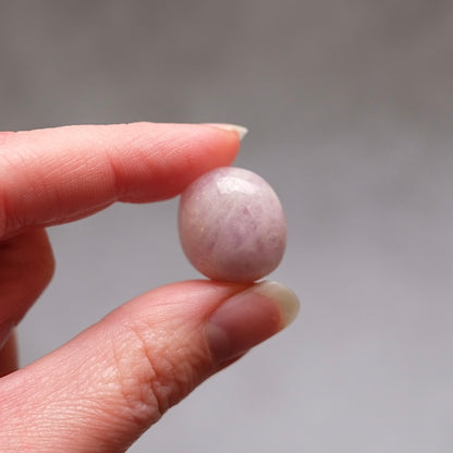 Set of 3 Kunzite Tumbles | Kunzite Tumbled Crystal