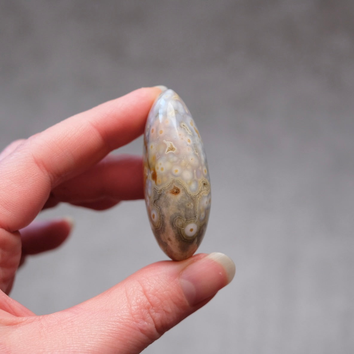 Ocean Jasper Palm | OJ Crystal Pocket Stone