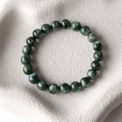 Seraphinite Bracelet | Crystal Stretch Bracelet
