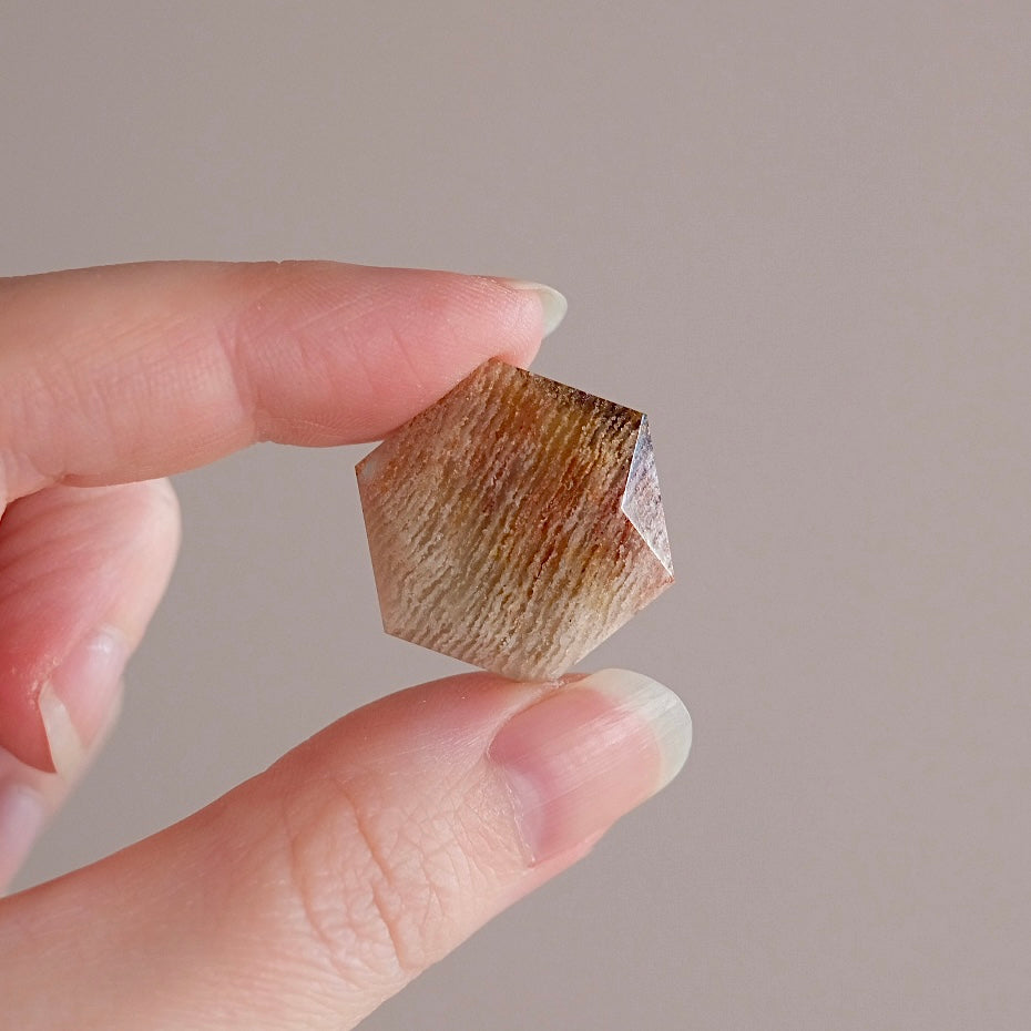 Thousand Layer Quartz Hexagon | Crystal Jewel | Star of David