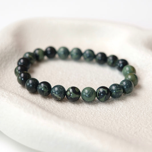 Kambaba Jasper Bracelet | Stromatolite Crystal Bracelet