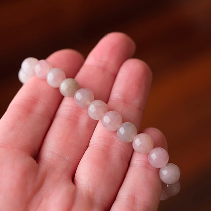 Lavender Rose Quartz Bracelet | Crystal Stretch Bracelet