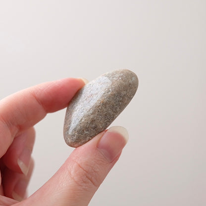 Silver Aventurine Tumble | Polished Sage Mica Crystal