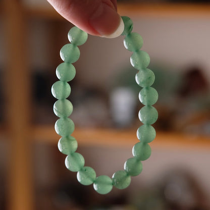 Green Aventurine Bracelet | Crystal Stretch Bracelet
