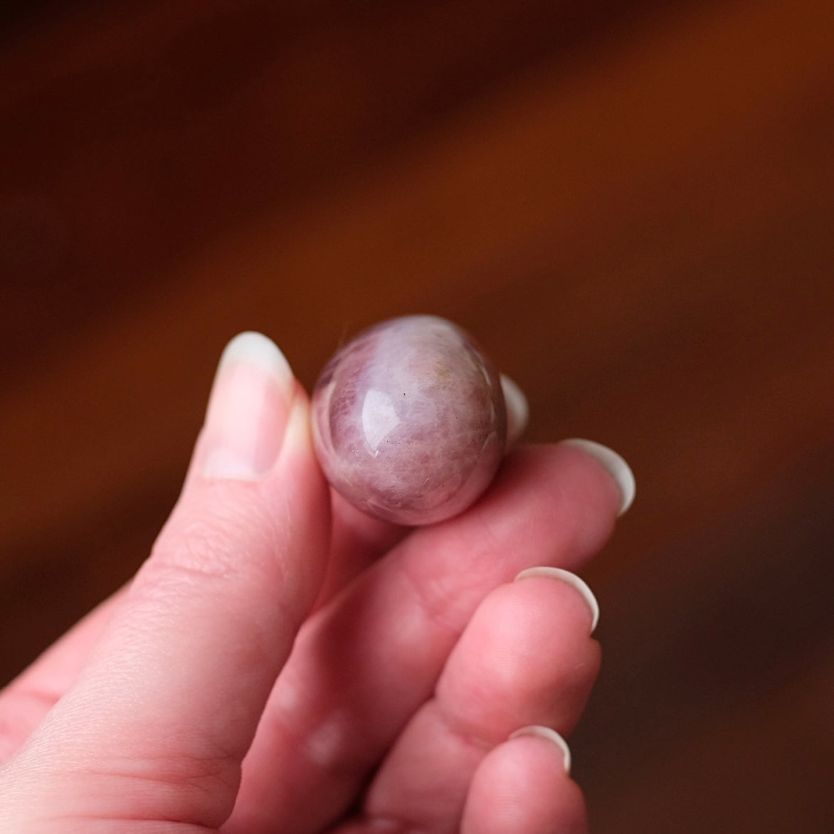 Purple Rose Quartz Shivas | Lavender Rose Quartz Shiva Lingam Crystal
