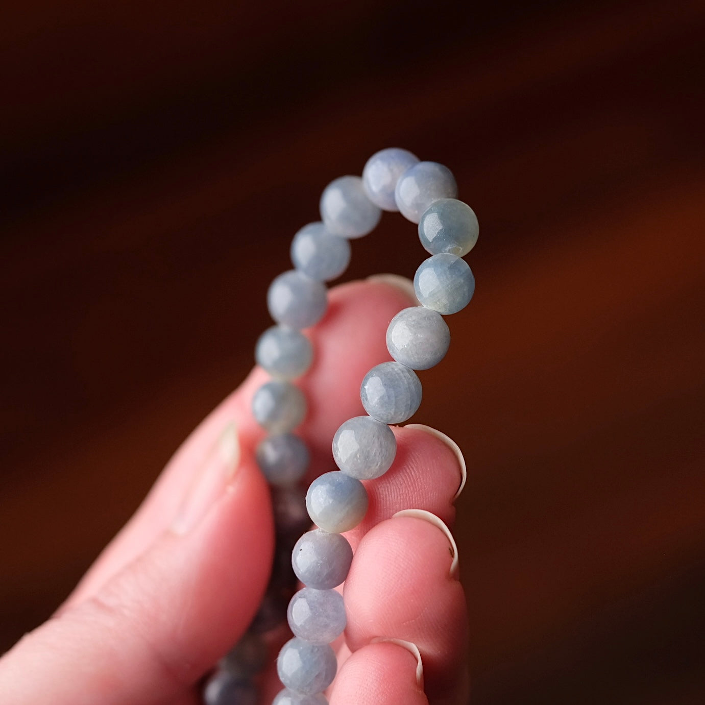 Blue Sapphire Bracelet | Natural Sapphire Crystal Bracelet