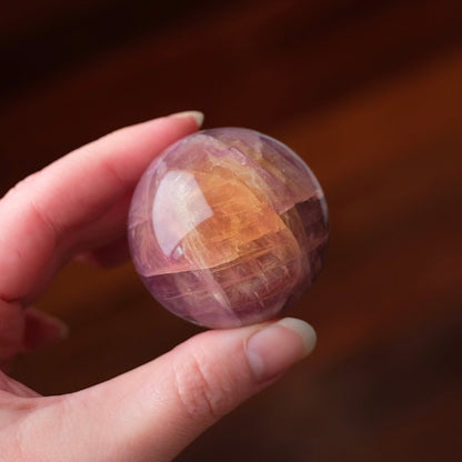 Rainbow Fluorite Sphere | Fluorite Crystal Sphere