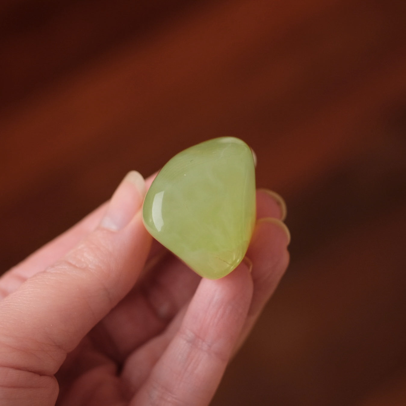 Australian Prehnite Freeform | Polished Prehnite Crystal