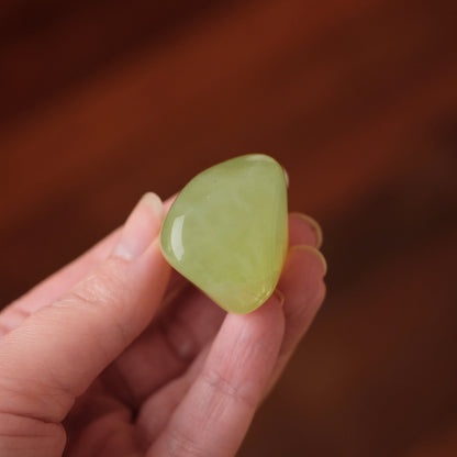 Australian Prehnite Freeform | Polished Prehnite Crystal