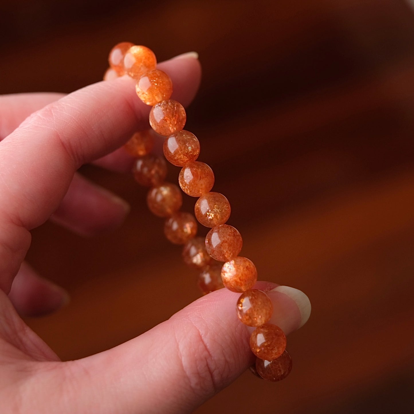 AAA Arusha Sunstone Bracelet | Sunstone Crystal Bracelet