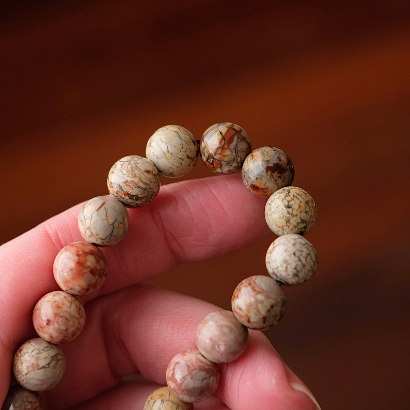 Ibis Jasper Bracelet | Brecciated Jasper Crystal Bracelet