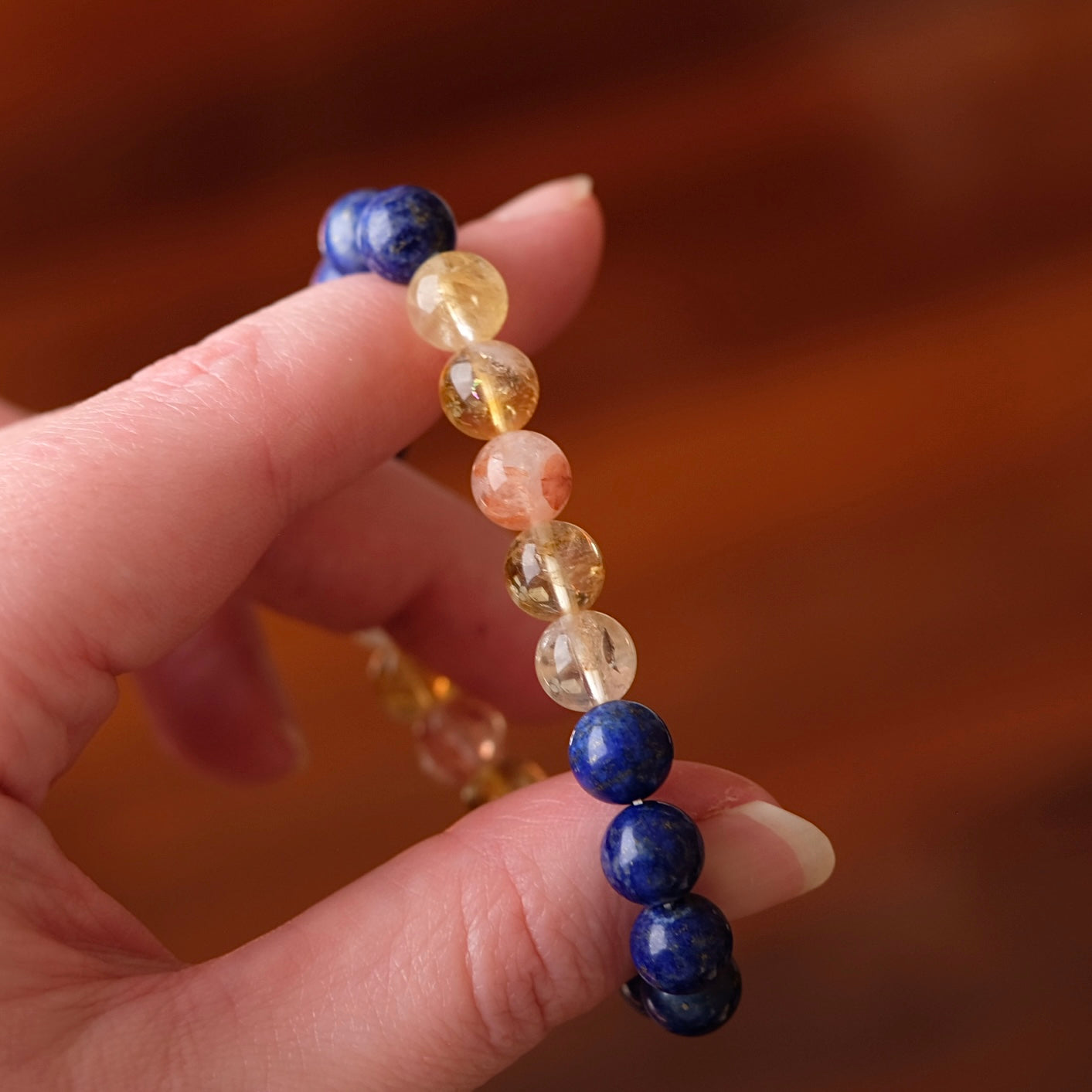 Lapis Lazuli Crystal Bracelet | OOAK Crystal Bracelet