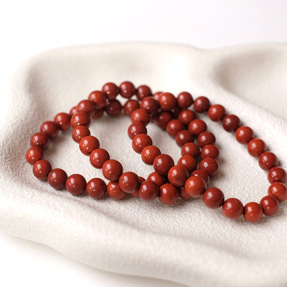 Red Jasper Bracelet | Crystal Stretch Bracelet