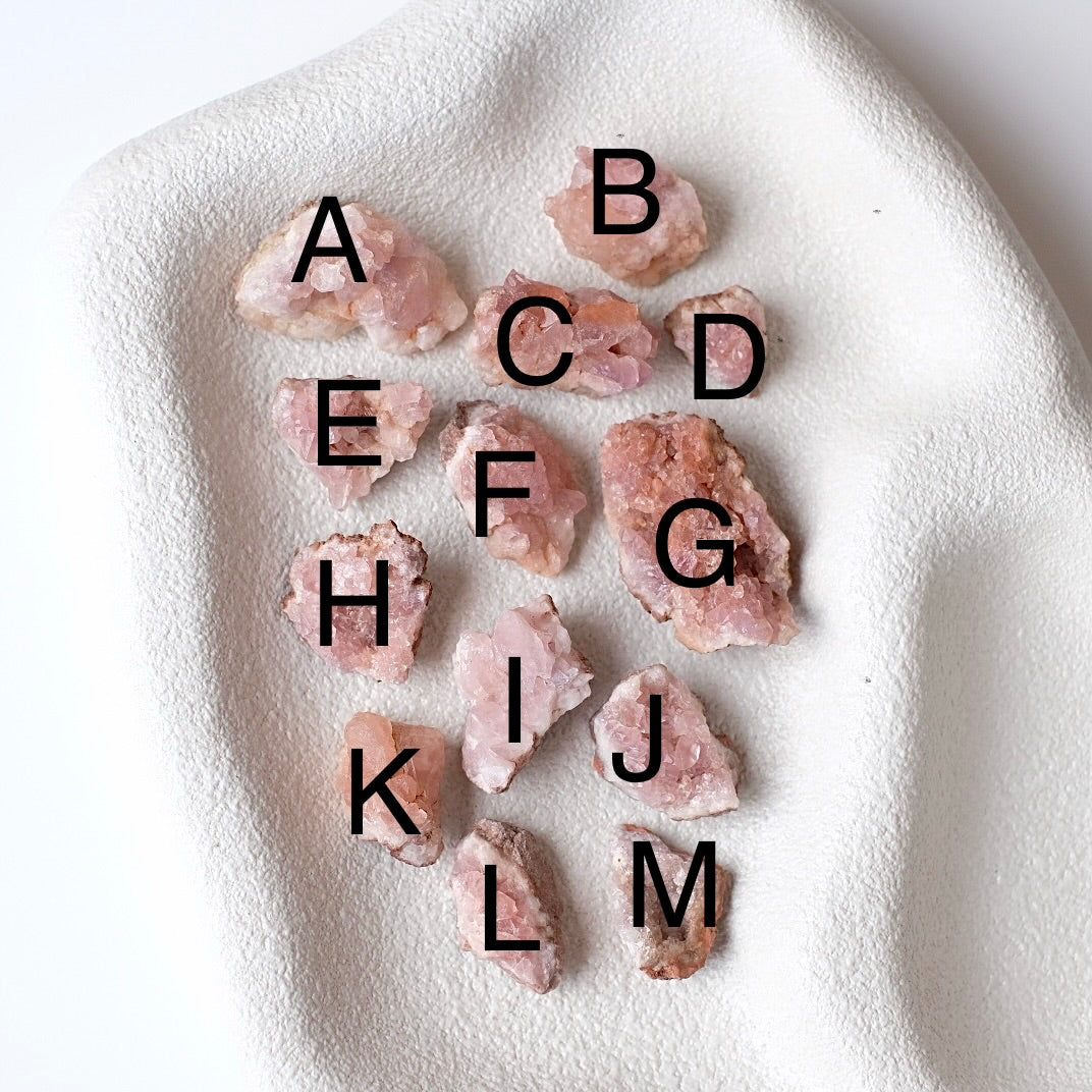 Mini Pink Amethyst Clusters | Patagonia Pink Amethyst Crystal Specimen