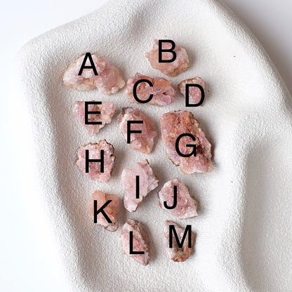 Mini Pink Amethyst Clusters | Patagonia Pink Amethyst Crystal Specimen
