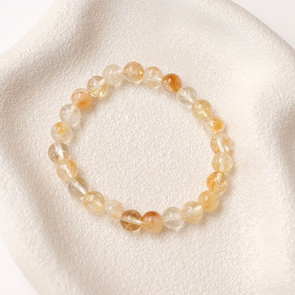 Citrine Bracelet | Gemmy Citrine Crystal Bracelet