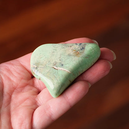 Lime Magnesite | Lemon Chrysoprase Crystal Freeform