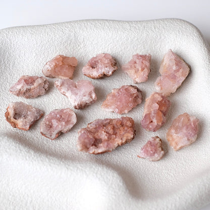 Mini Pink Amethyst Clusters | Patagonia Pink Amethyst Crystal Specimen