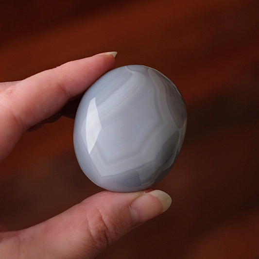 Banded Agate Palm | Agate Crystal Palm Stone