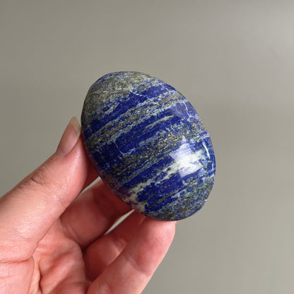 Lapis Lazuli Palm | Blue Lapis Crystal Palmstone