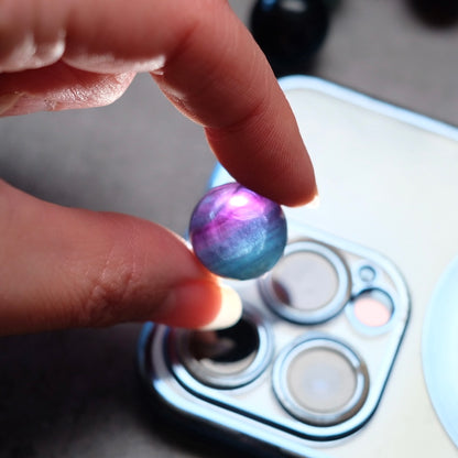 Mini Fluorite Spheres | Rainbow Fluorite Crystal Sphere