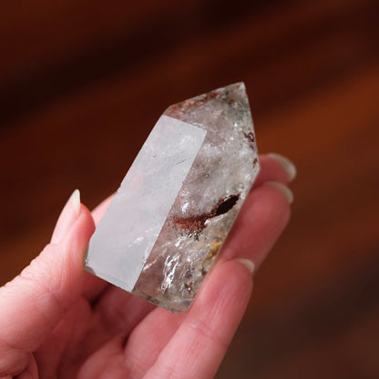 Garden Quartz Point | Lodolite Quartz | Dream Quartz Crystal Tower