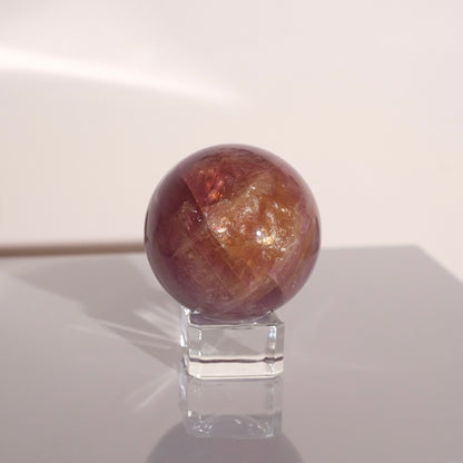 Rainbow Fluorite Sphere | Fluorite Crystal Sphere