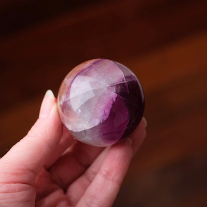 Rainbow Fluorite Sphere | Fluorite Crystal Sphere
