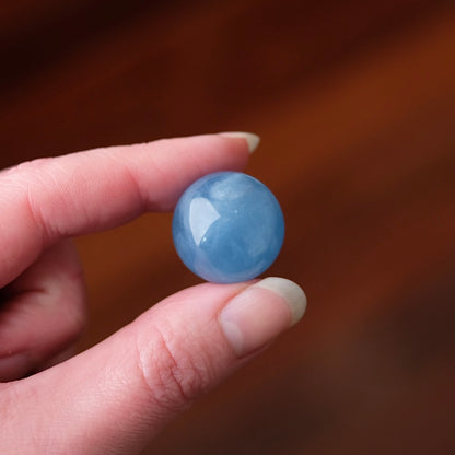 Blue Aquamarine Sphere | Aquamarine Crystal Sphere