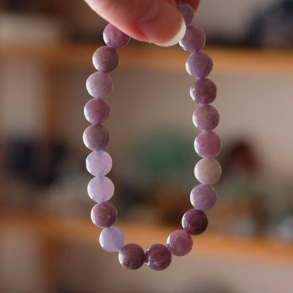 Lepidolite Bracelet | Crystal Stretch Bracelet