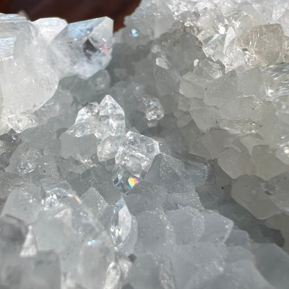 Apophyllite Cluster | Raw Apophyllite Crystal Cluster