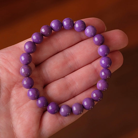 Phosphosiderite Bracelet | Crystal Stretch Bracelet