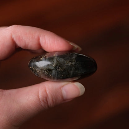 Labradorite Palm | Orange Labradorite Crystal Palm