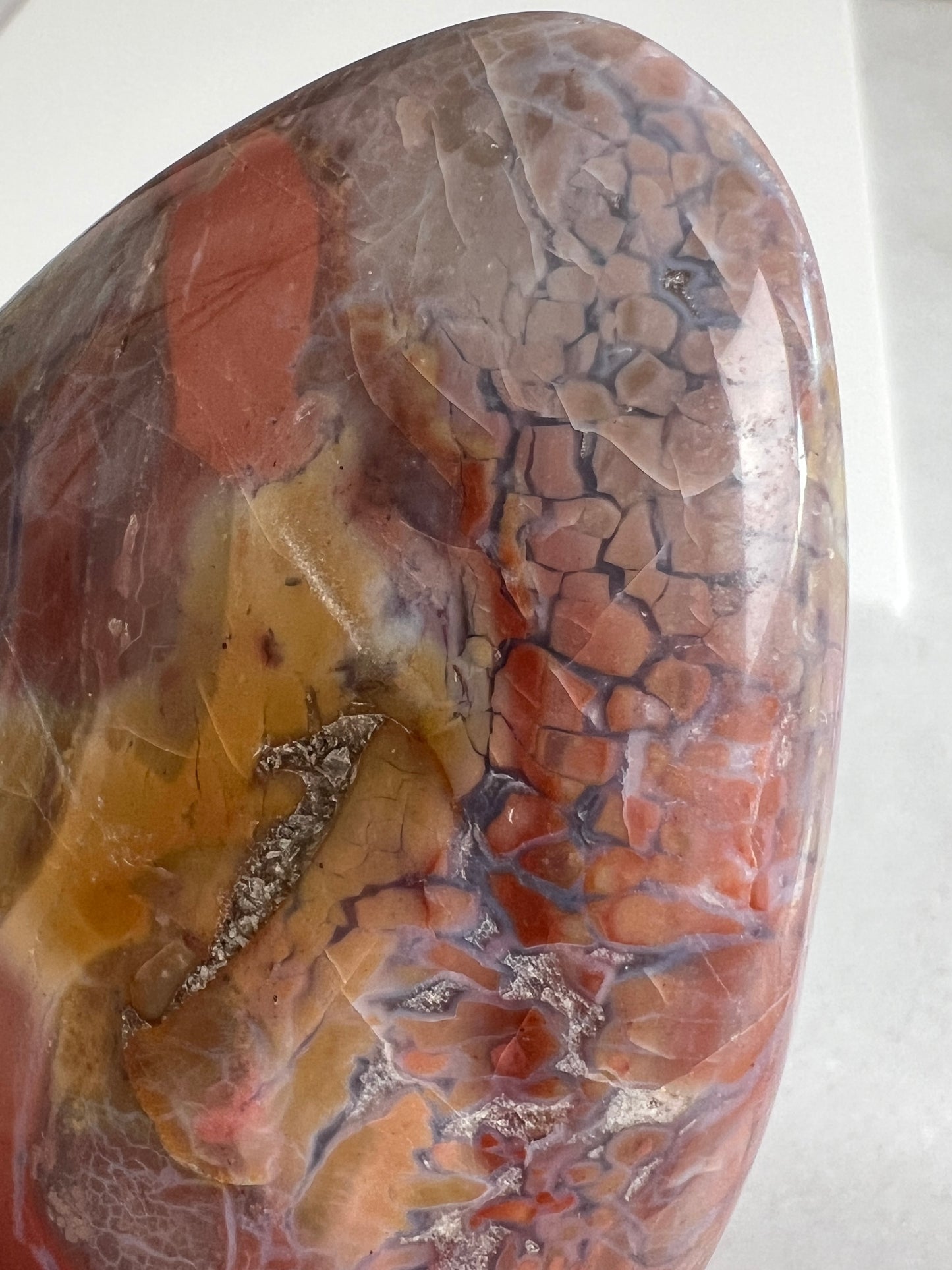 Pink Ibis Jasper Freeform | Brecciated Jasper Polished Freeform