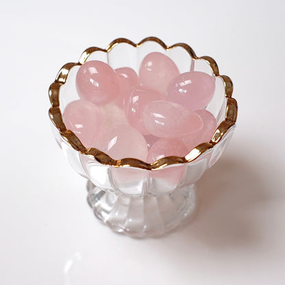 Rose Quartz Tumbles | Star Rose Quartz Tumbled Crystal