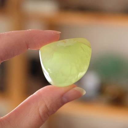 Australian Prehnite Freeform | Polished Prehnite Crystal