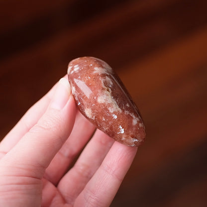 Raspberry Pink Amethyst | Polished Pink Amethyst Crystal Freeform 4