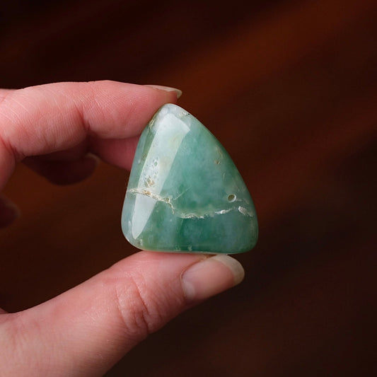 Australian Chrysoprase Freeform | Polished Chrysoprase Crystal