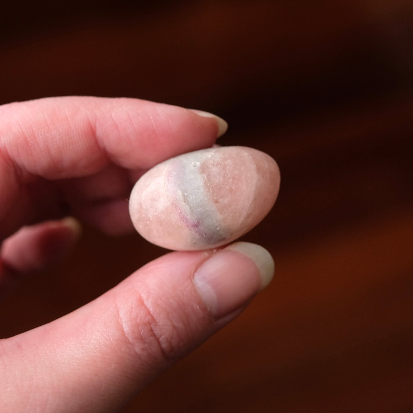 Bicolour Morganite & Aquamarine Tumble | Tumbled Crystal