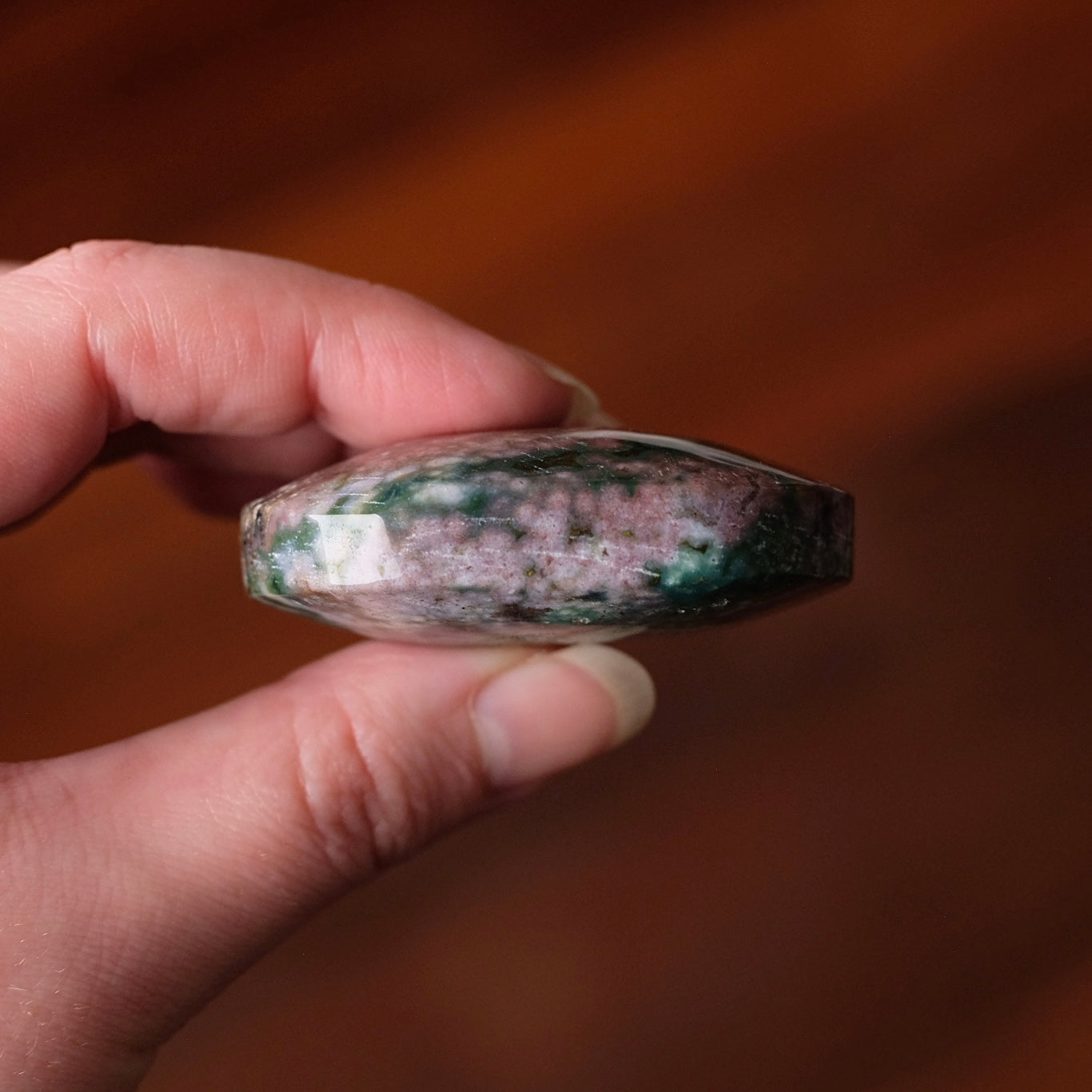 Ocean Jasper Palm | Sea Jasper Crystal Palmstone