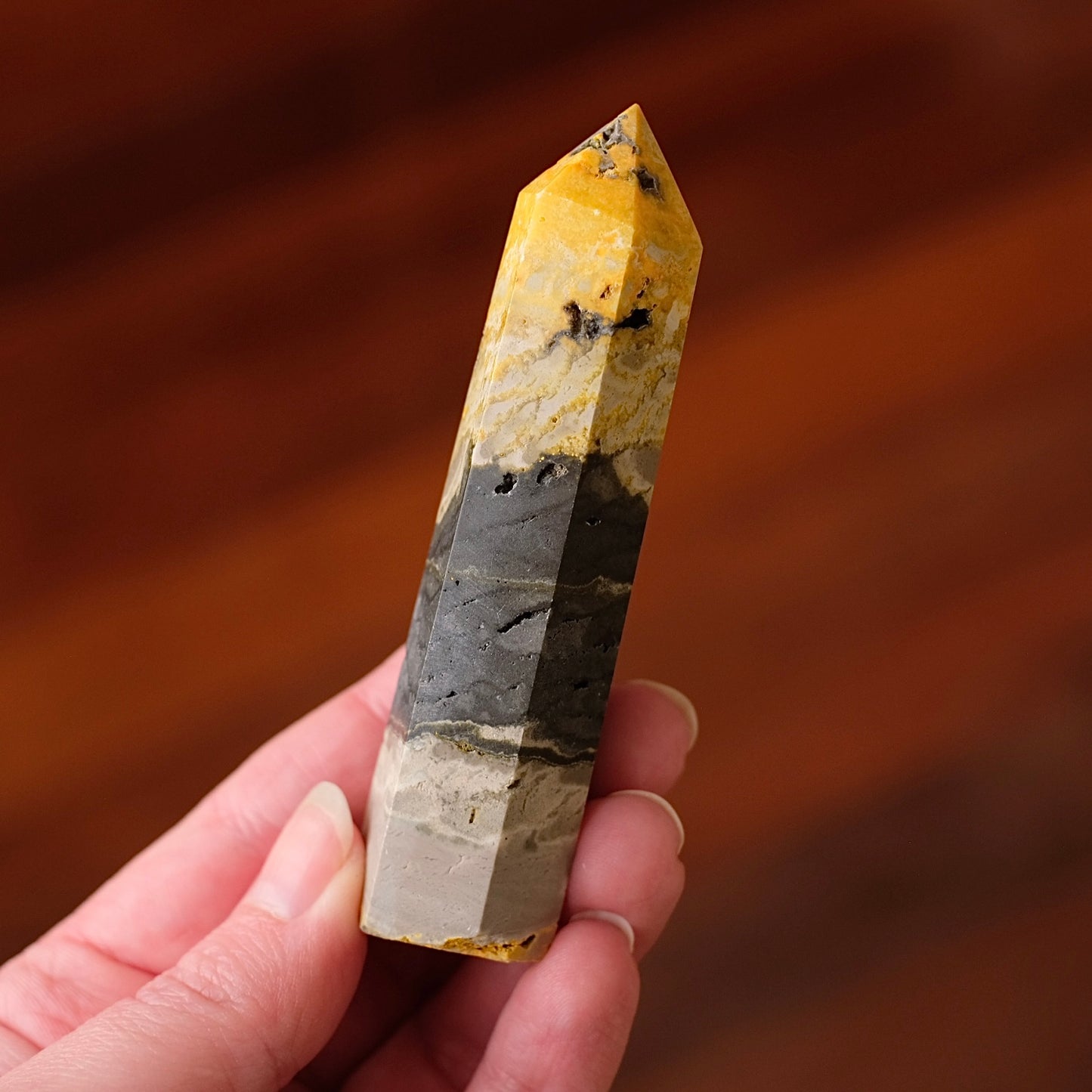 Bumblebee Jasper Point | Crystal Tower